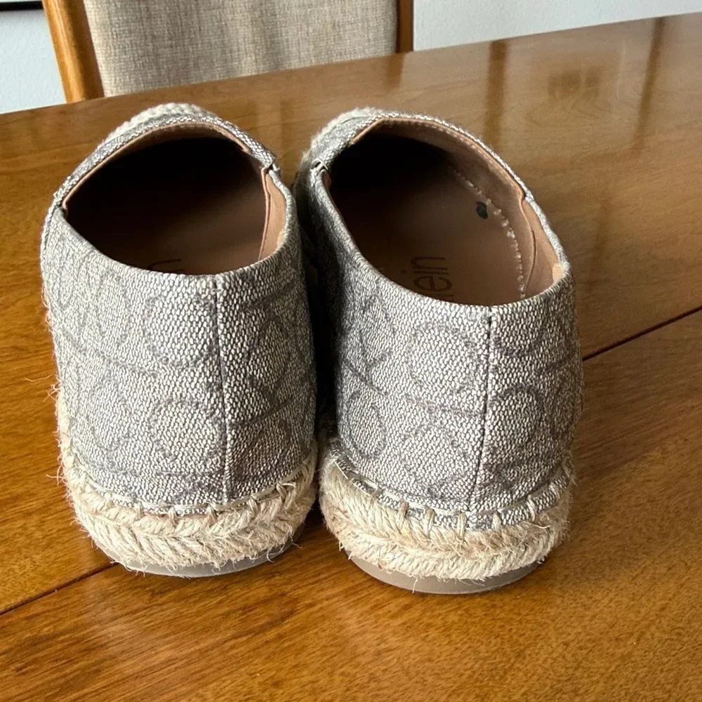 Calcin Klein espadrille flats